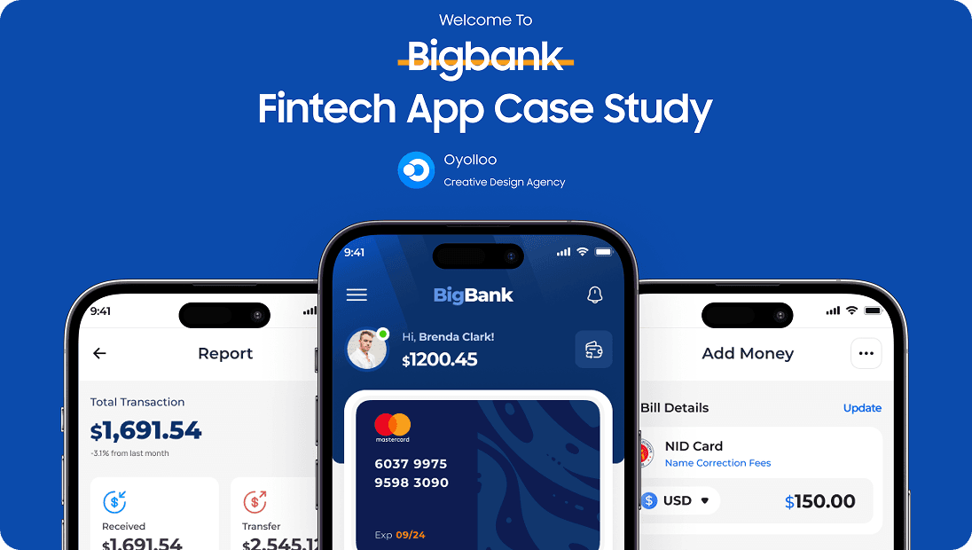 Fintech app case study preview