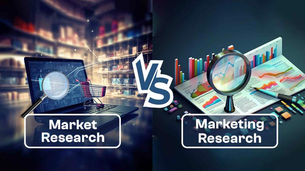 Key Differences Between Market Research Vs Marketing Research
